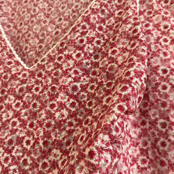 Bisou Bisou Y2K Floral Lace Set - Picture 5 of 9